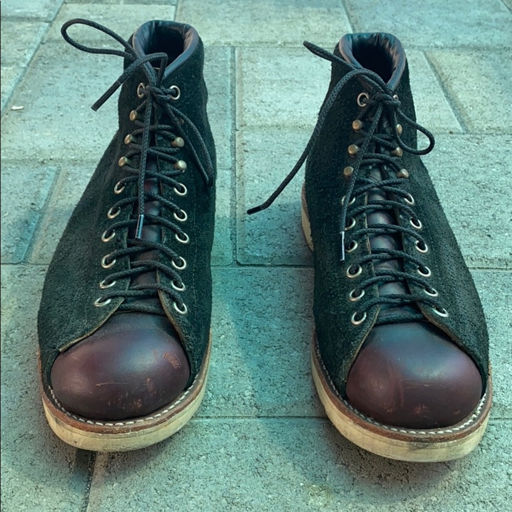 Chippewa two tone Monkey boots size 9EE